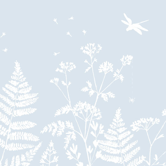 Fensterfolie static window border Meadow image number null